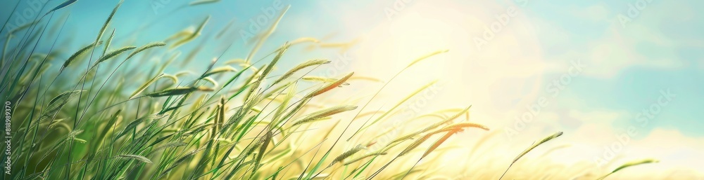 Abstract Summer Breeze Background In Vibrant Hues. With Copy Space, Abstract Background Abstract Summer Breeze Background In Vibrant Hues. With Copy Space, Abstract Background