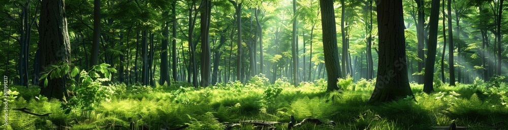 Abstract Summer Forest Edge Patterns. With Copy Space, Abstract Background Abstract Summer Forest Edge Patterns. With Copy Space, Abstract Background
