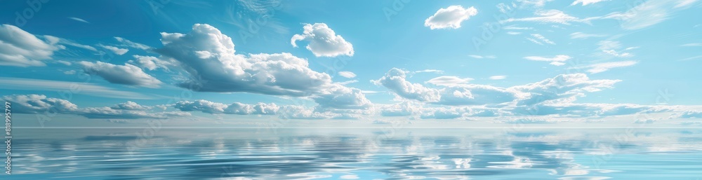 Abstract Patterns Of Summer Sky Reflections. With Copy Space, Abstract Background Abstract Patterns Of Summer Sky Reflections. With Copy Space, Abstract Background