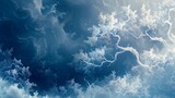 Electrifying Storm - Dramatic Celestial Energies Unleashed in Awe-Inspiring Atmospheric Display