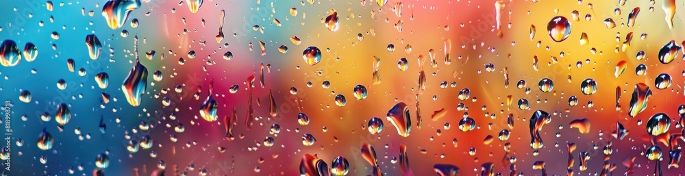 Abstract Patterns Inspired By Summer Rain Showers. With Copy Space, Abstract Background Abstract Patterns Inspired By Summer Rain Showers. With Copy Space, Abstract Background