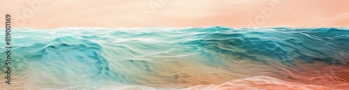 Abstract Beachscapes In Summer Hues. With Copy Space  Abstract Background