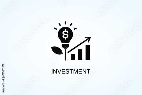Investment Vector  Or Logo Sign Symbol Illustration