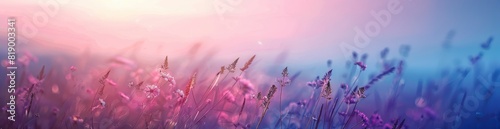 Abstract Depictions Of Summer Twilight Hues. With Copy Space  Abstract Background