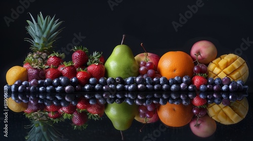 Generate a visual narrative of fruit photography