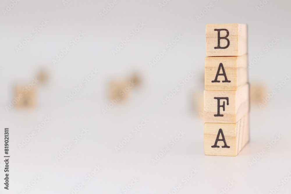 Bafa acronym. Concept of Bafa acronym. Concept of