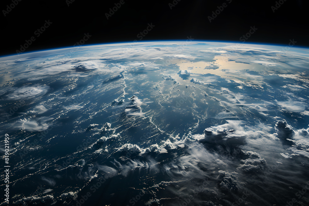 Fototapeta premium interconnectedness of the global climate system
