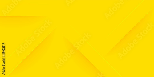 Abstract modern bright yellow gradient background. Trendy simple diagonal dynamic geometric stripes vector design with shine lines and shadow.