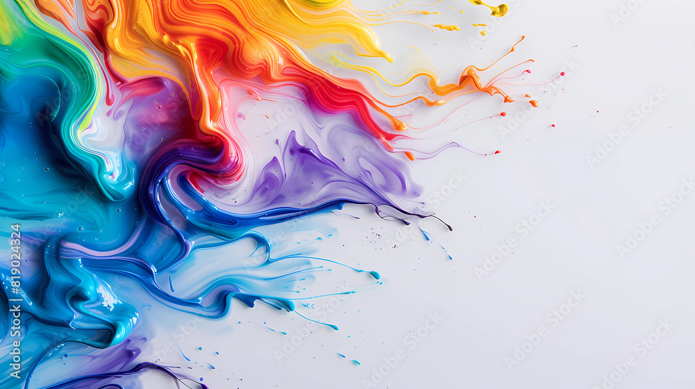 Colorful liquid abstract background Colorful liquid abstract background