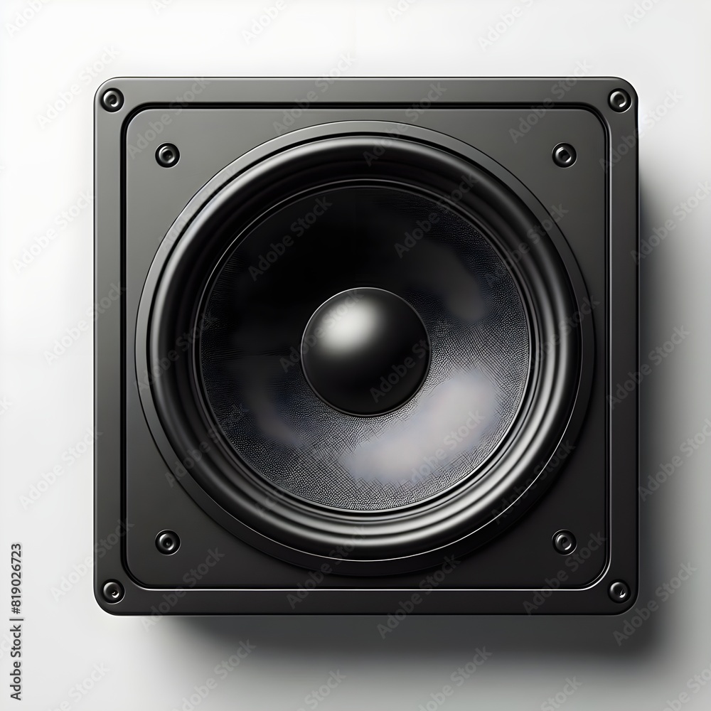 speaker isolated on white background speaker isolated on white background