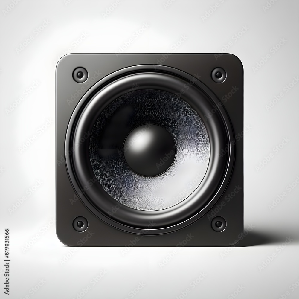 speaker isolated on white background speaker isolated on white background