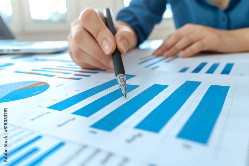 person analyzing financial figures person analyzing financial figures