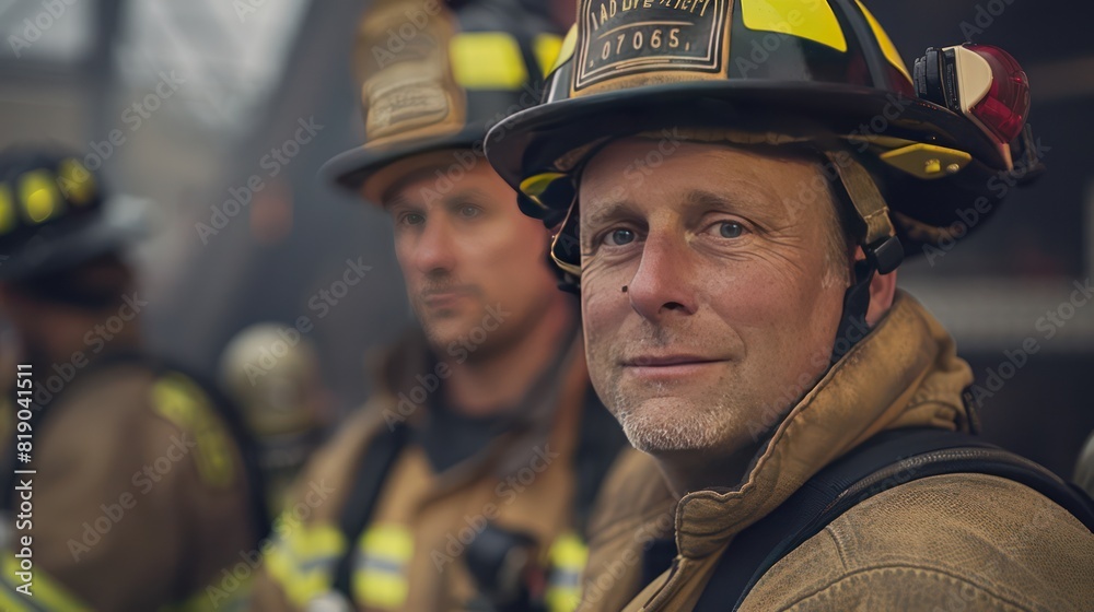 Firefighter at the event Firefighter at the event