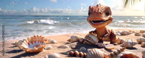 Curious Dinosaur Discovers ...