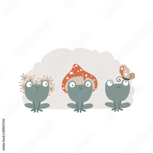 Photos Frog print set