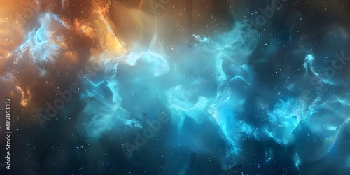 Colorful space nebula ideal for astronomy backgrounds. Concept Space Nebula, Astronomy Backgrounds, Colorful Sky, Galaxy Exploration, Celestial Beauty