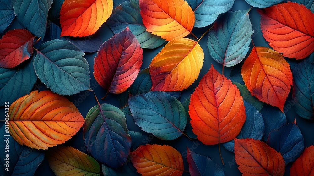 Nature Background Vibrant leaves with a shiny, glossy texture Illustration image, Nature Background Vibrant leaves with a shiny, glossy texture Illustration image,
