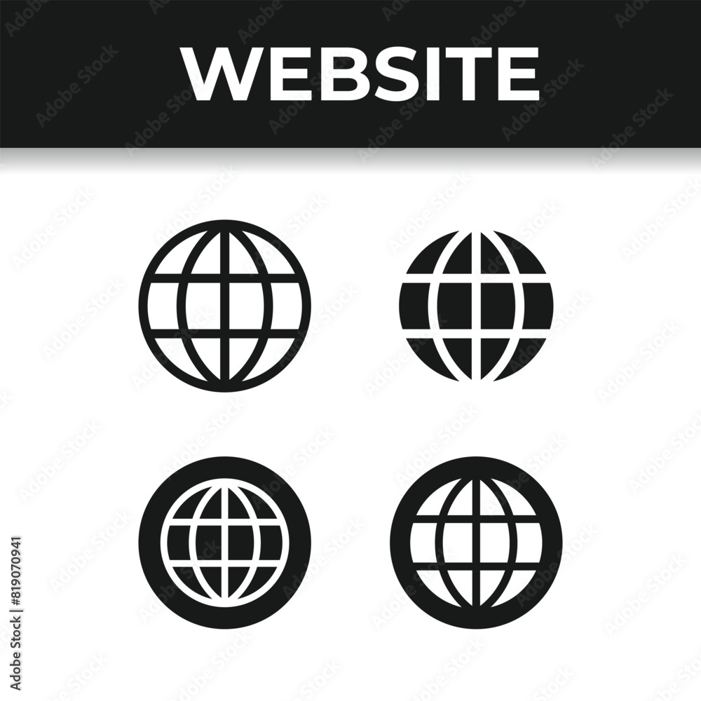 website set bundle icon