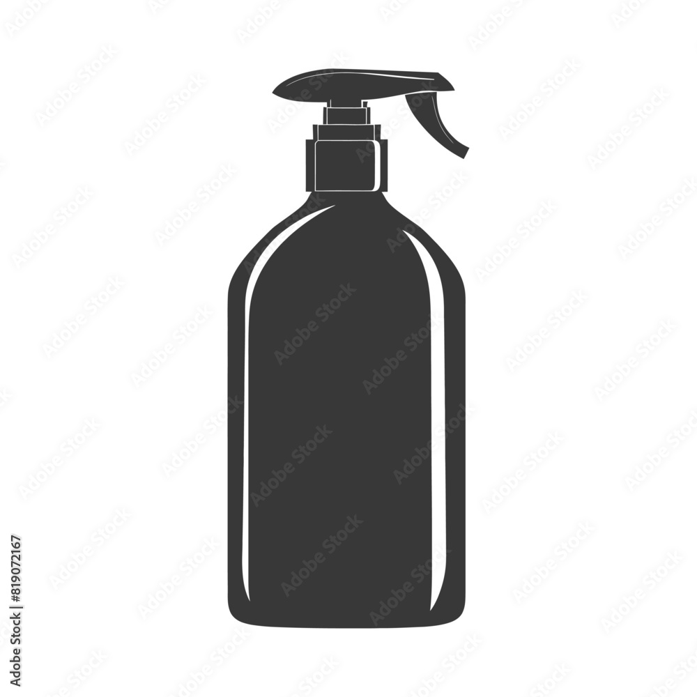 silhouette hand sanitizer bottle black color only silhouette hand sanitizer bottle black color only