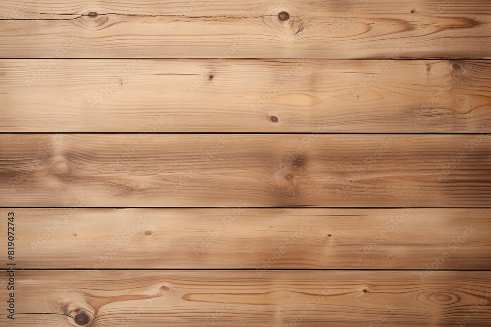 Fototapeta premium wooden panel wall horizontal with natural wood grain texture background and wallpaper