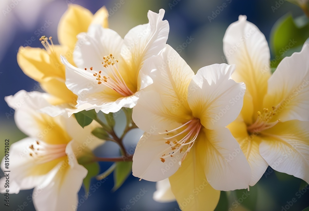 Fototapeta premium Bougainvillea flower closeup Realistic Light understand sun light significantly summer flower season concept