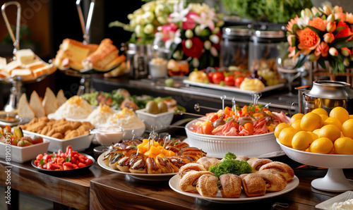 We invite you to a delicious brunch buffet  full of diverse and tasty breakfast and lunch dishes. Choose from a wide range of freshly prepared dishes that will satisfy the most demanding palates.