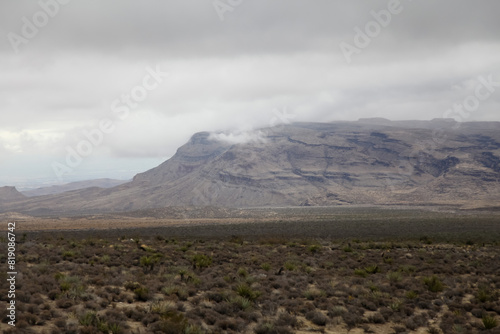 View of landscape red rock canyon national park at nevada,USA.