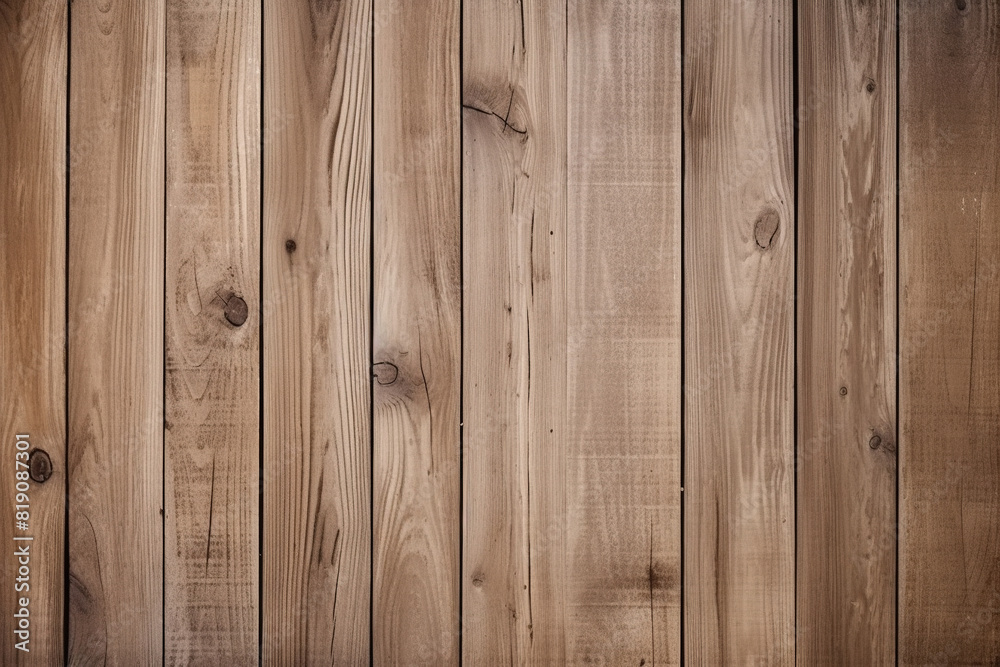 Naklejka premium wooden panel wall vertical with natural wood grain texture background and wallpaper