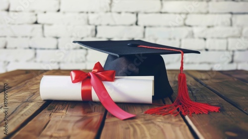 The Graduation Cap and Diploma