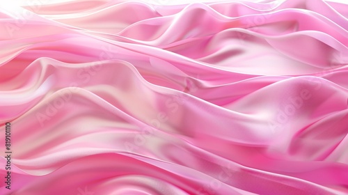 Detailed view of pink fabric  ideal for textile backgrounds