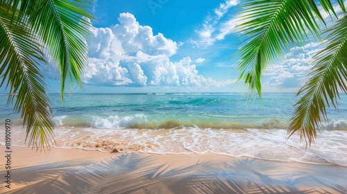 A Serene Tropical Beach Escape photo