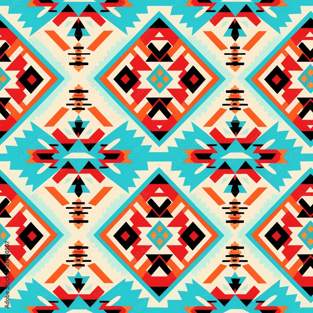Create a seamless pattern using the attached image as a starting point