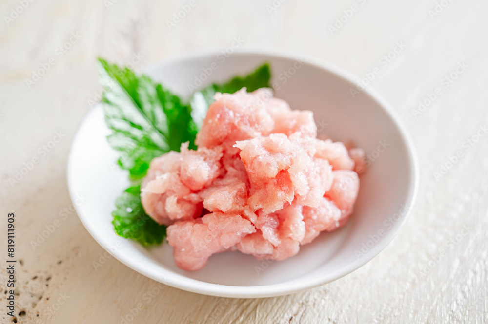 大間マグロのネギトロ 大間マグロのネギトロ