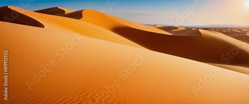 Background Desert Sand Dunes Rolling sand dunes under