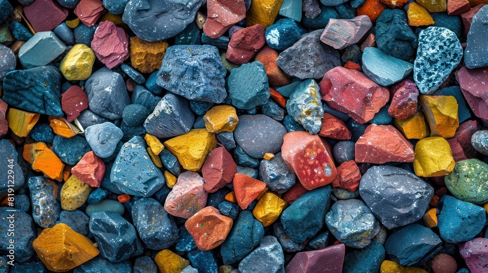 colourful gravel texture background colourful gravel texture background