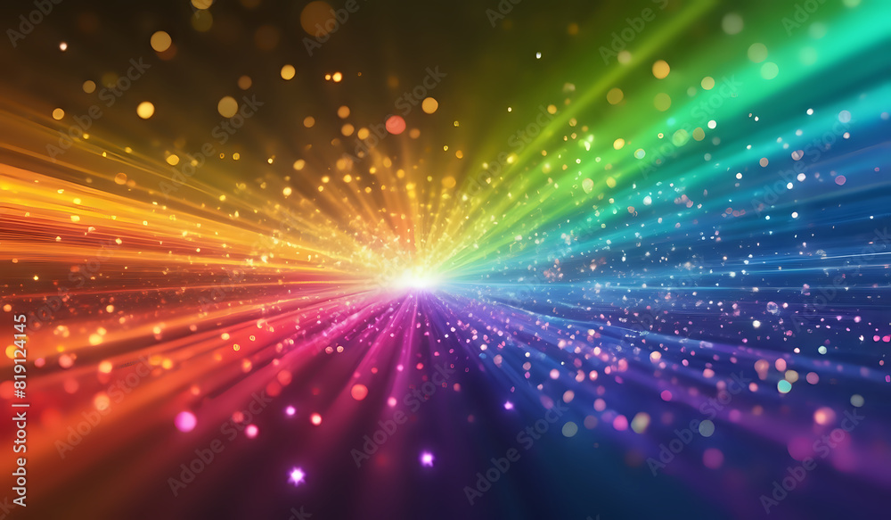 Rainbow spark texture background illustration. AI Generated Rainbow spark texture background illustration. AI Generated