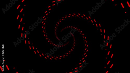 Wallpaper Mural 3d spiral lights shape abstract red tunnel drawing motion graphics animation background Torontodigital.ca