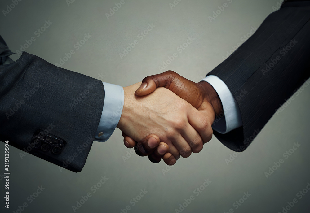 © Venuja - Two businessmen shake hands © Venuja - Two businessmen shake hands