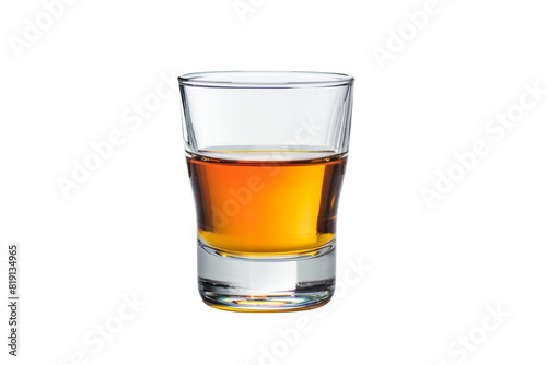 Wallpaper Mural A close-up of a glass of whiskey on a transparent background. Perfect for themes related to beverages, bars, or alcohol consumption. Torontodigital.ca
