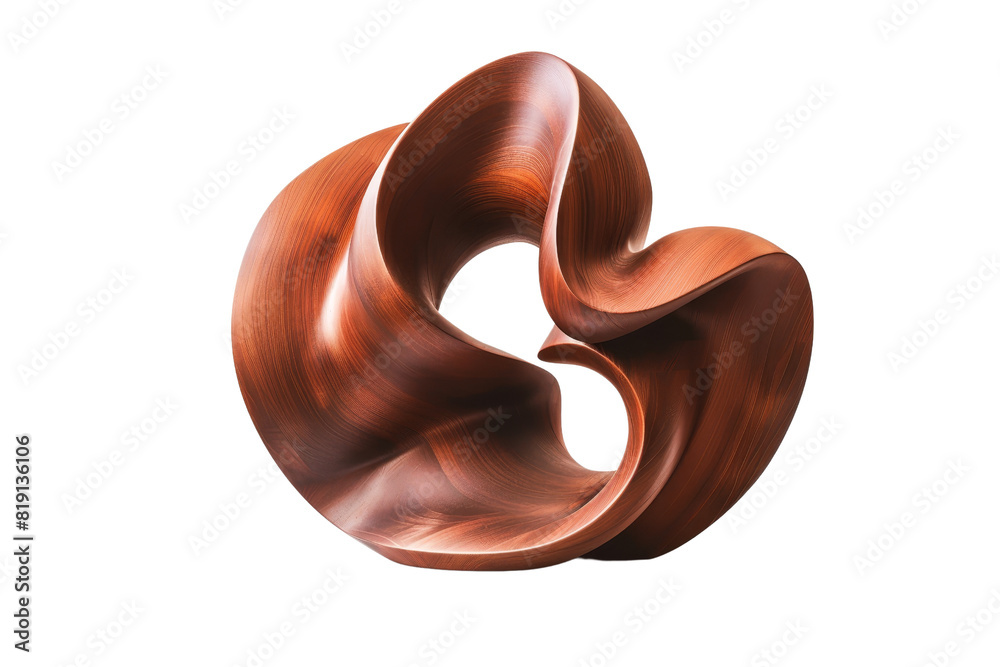 Abstract wooden sculpture with flowing curves and polished finish. Unique modern art piece perfect for contemporary decor and artistic inspiration. Abstract wooden sculpture with flowing curves and polished finish. Unique modern art piece perfect for contemporary decor and artistic inspiration.