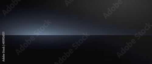 Abstract black gradient background modern luxury studio dark background texture wallpaper Empty black color studio room background, gradient, texture, abstract, blue background texture. ai