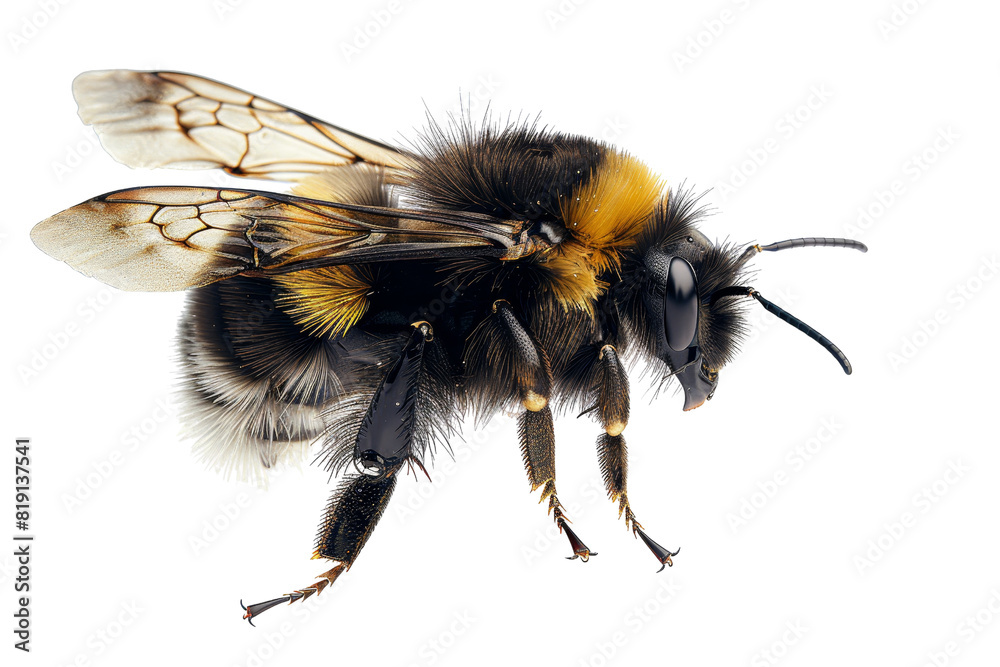 Close-up of a bumblebee isolated on a transparent background. Perfect for nature, insect, and wildlife themes in stock photography. Close-up of a bumblebee isolated on a transparent background. Perfect for nature, insect, and wildlife themes in stock photography.