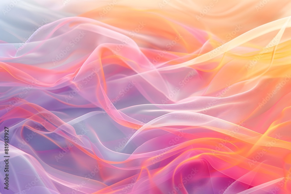 Abstract healing waves wallpaper in the style of smooth and curved lines, pastel background, minimalistic, chromatic experimentation,light pink light orange, healing waves subtle pattern not heavy Abstract healing waves wallpaper in the style of smooth and curved lines, pastel background, minimalistic, chromatic experimentation,light pink light orange, healing waves subtle pattern not heavy