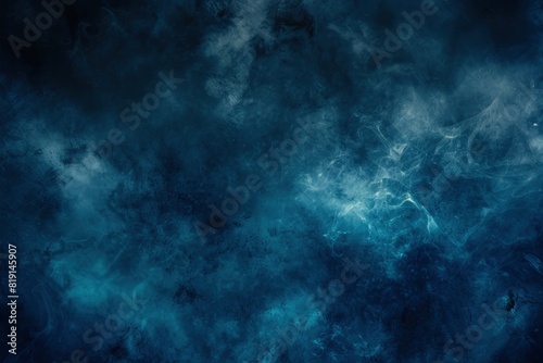 Dark  blurry  simple background  blue abstract background gradient blur  Studio light - Generative ai