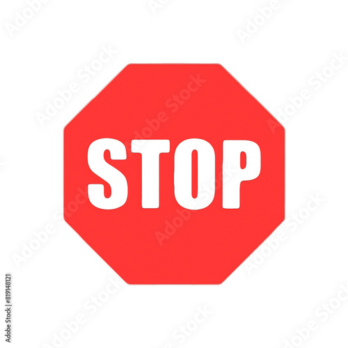 3D Stop signal Front