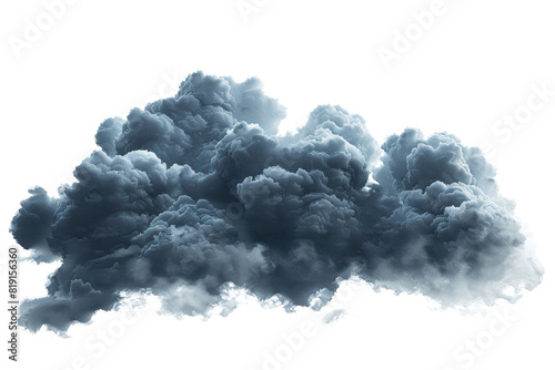 Dark storm cloud formation spreading across the sky, symbolizing atmospheric movement and impending weather changes.