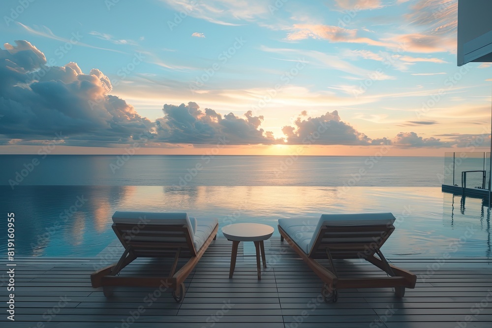 serene seascape with minimalistic elements for a calm atmosphere serene seascape with minimalistic elements for a calm atmosphere