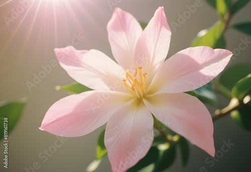 Jasmine flower closeup Realistic Light understand sun light significantly summer flower concept