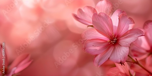 Macro Shot of Pink Object on Pink Background with Slightly Blurred Focal Point. Concept Pink Object, Macro Photography, Pink Background, Blurred Focal Point, Still Life