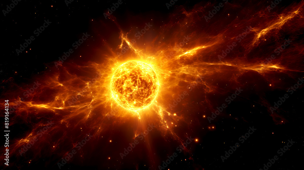 Sun in space Sun in space